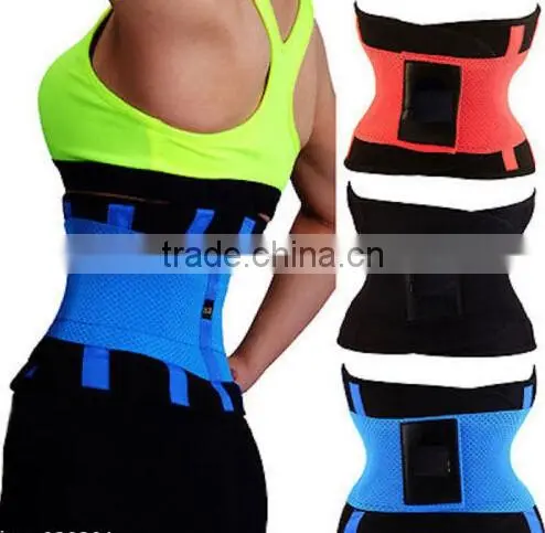 ORIGINAL POWER BELT ORANGE BACK SWEATING BELT SUPPORT WAIST SHAPERS GYM