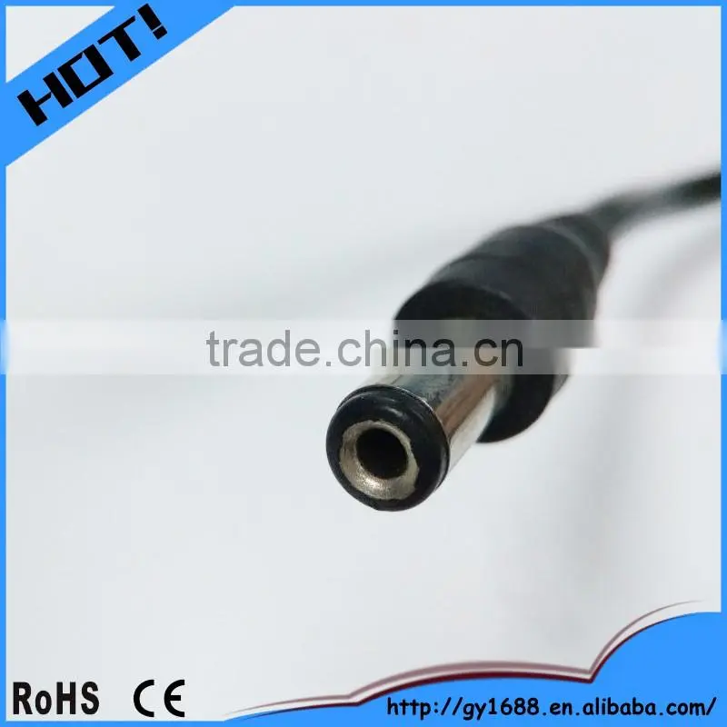 New 5.5 x 2.1mm power extension cable with plug 1m