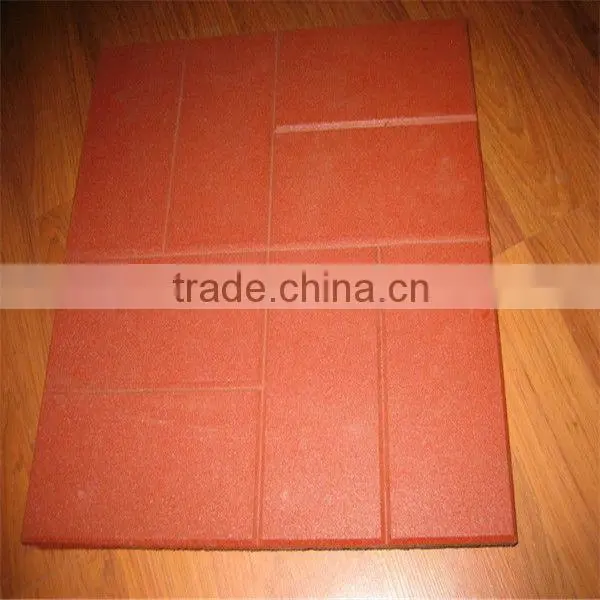 rubber patio paver tile