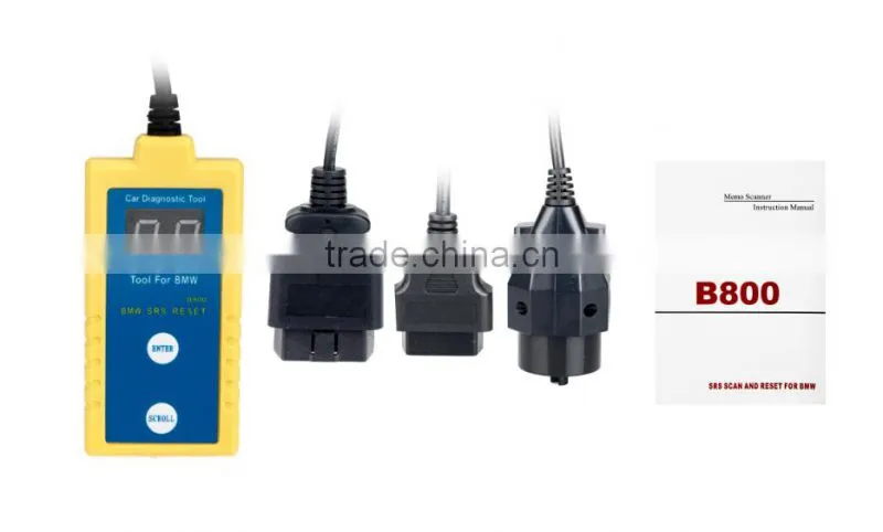 B800 Airbag Scan/Reset Tool airbag scanner