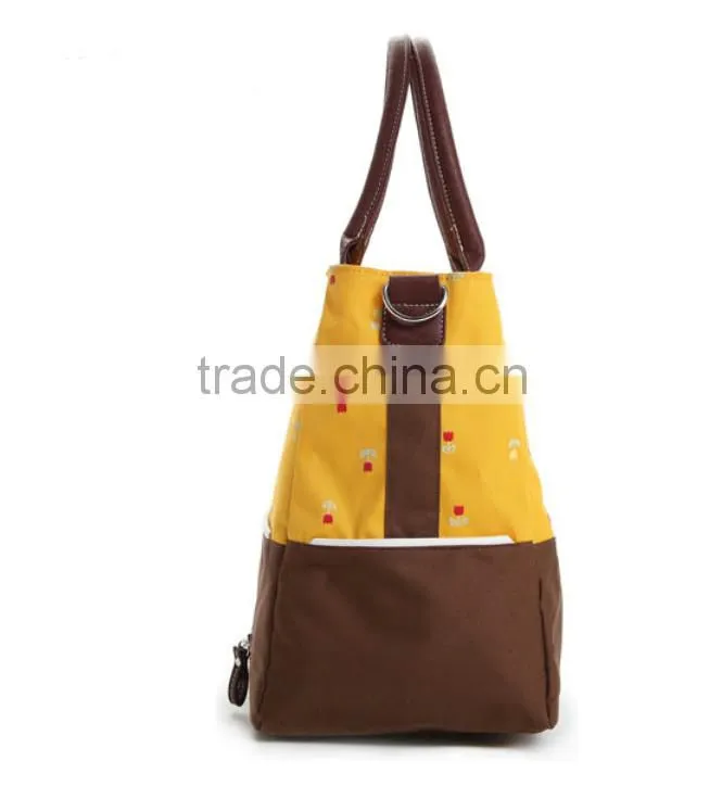 2015 new design wholesale baby diaper Mom bag