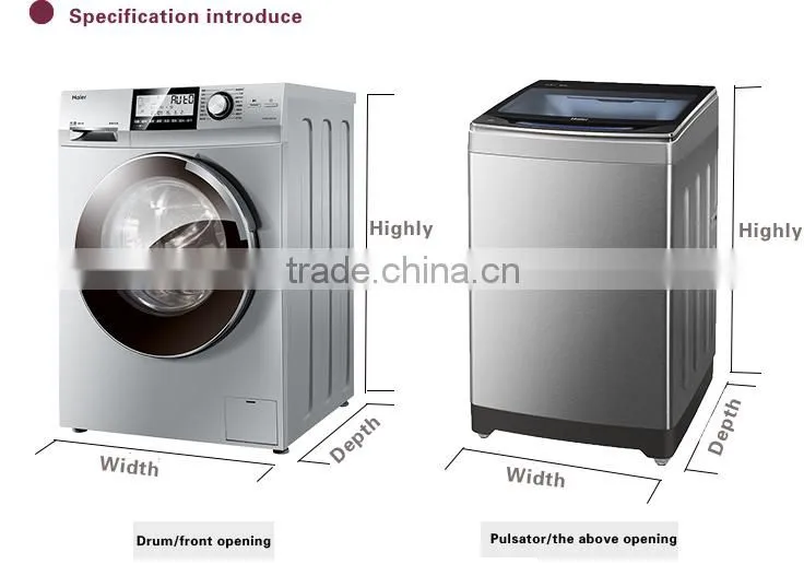 Household sunproof waterproof plastic washing machine cover dust cover