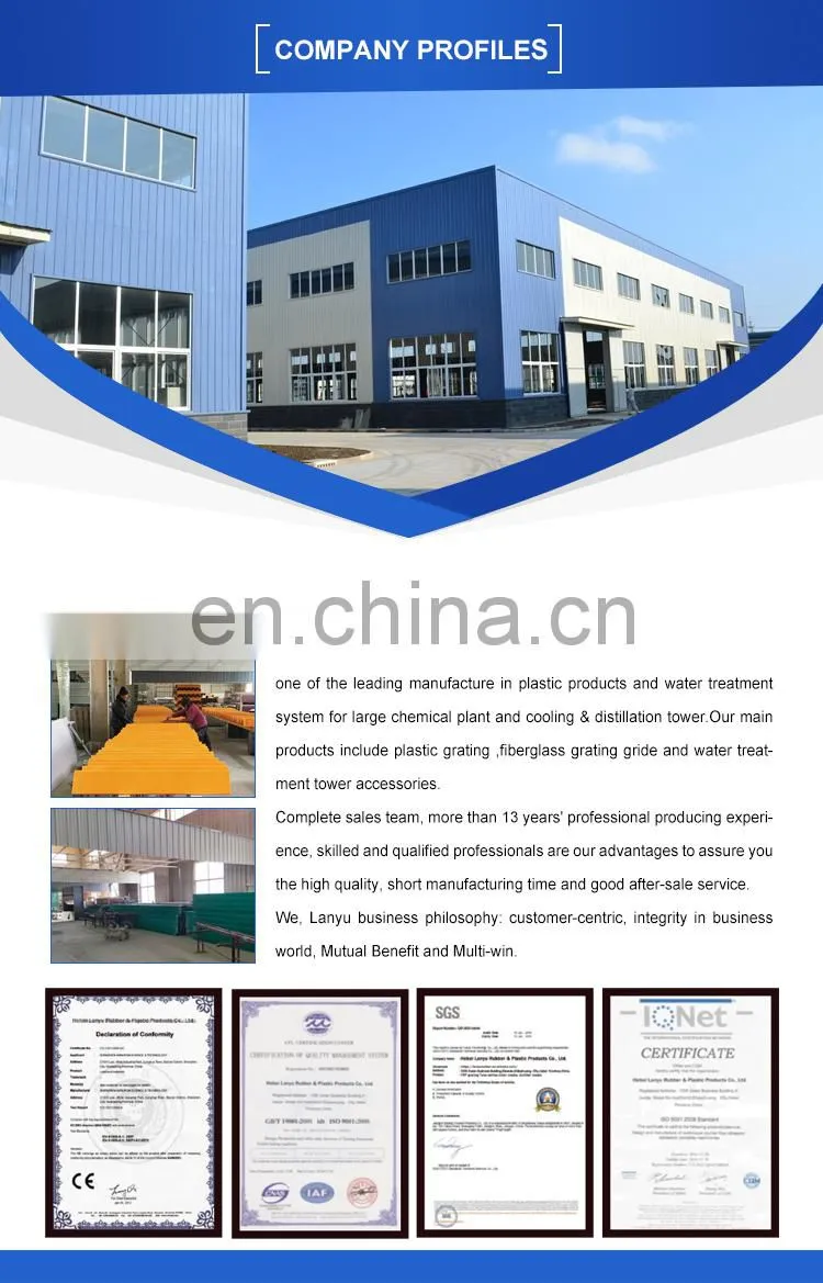 glass fiber reinforced plastic pipe FRP GRP Square Tube 100x100 FRP profiles