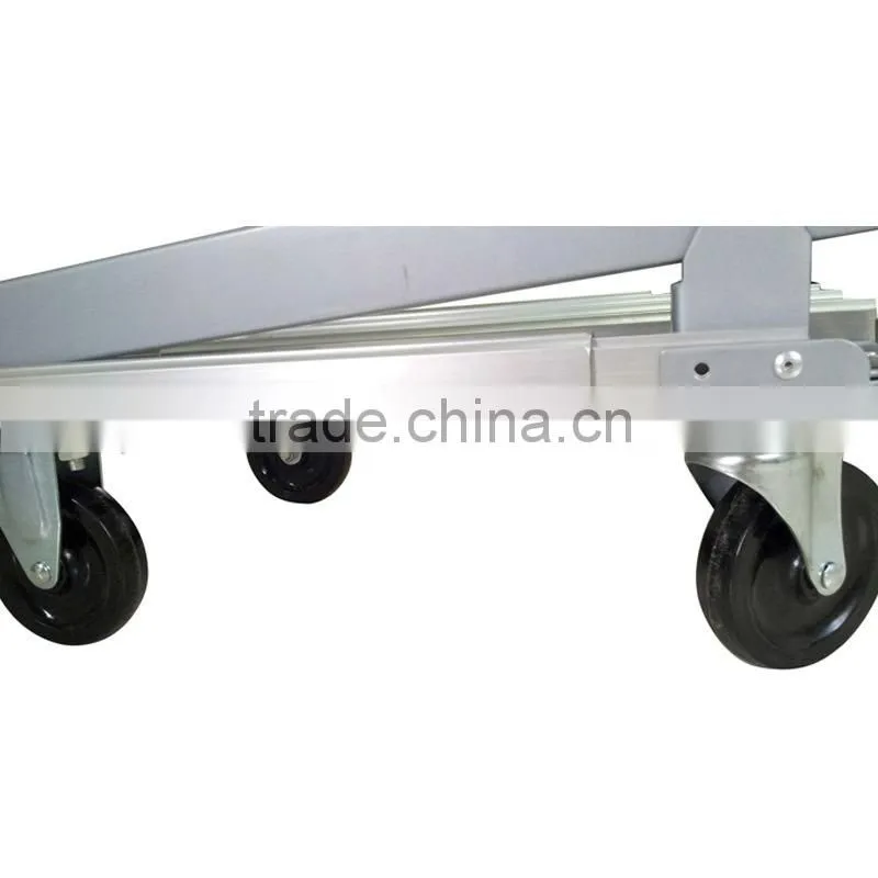 Practical Aluminium Foldable Hand Trolley Platform 150kgs capacity