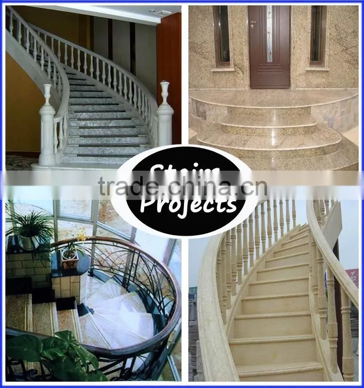 G603 Light Grey Cheap Natural Granite Popular Stairs Tread