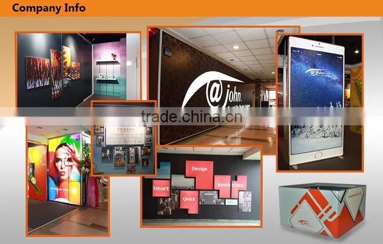 Exhibition tension fabric display advertising stand