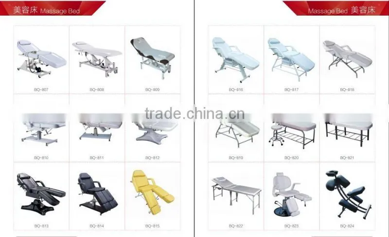 Adjustable folding electric spa pedicure massage beauty facial bed massage table