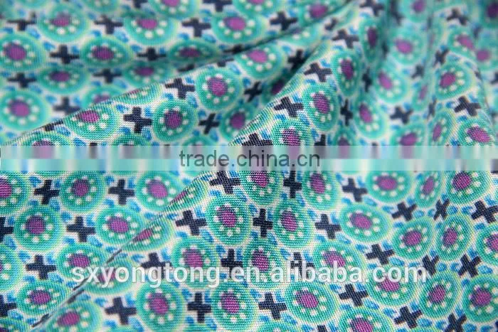 2014 Print rayon challis fabric