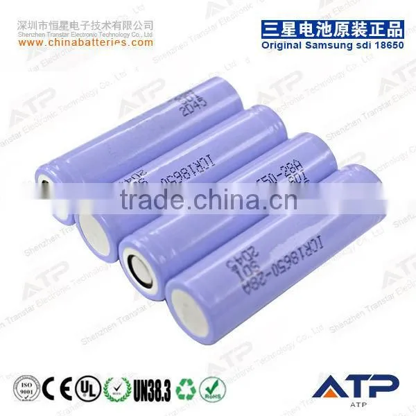 Original li-ion samsung 18650 2800mAh / 2800mah li ion battery