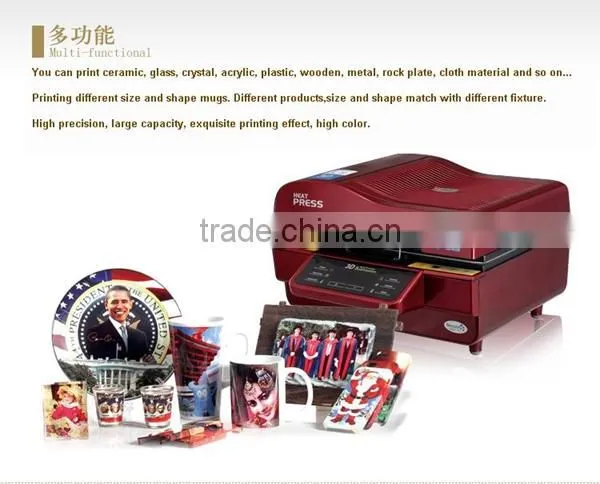 3D Sublimation Heat Press/3D heat press machine/Sublimation Vacuum Press