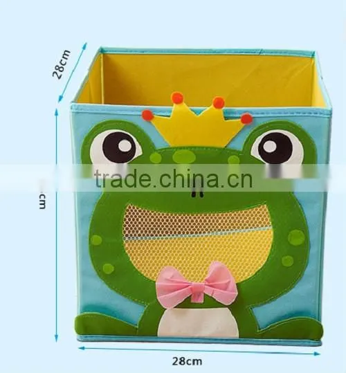 Creative Smiling Face Cartoon Animal Kids Storage Organizer Toy Drawer Storage Box Trade Assurance Supplier