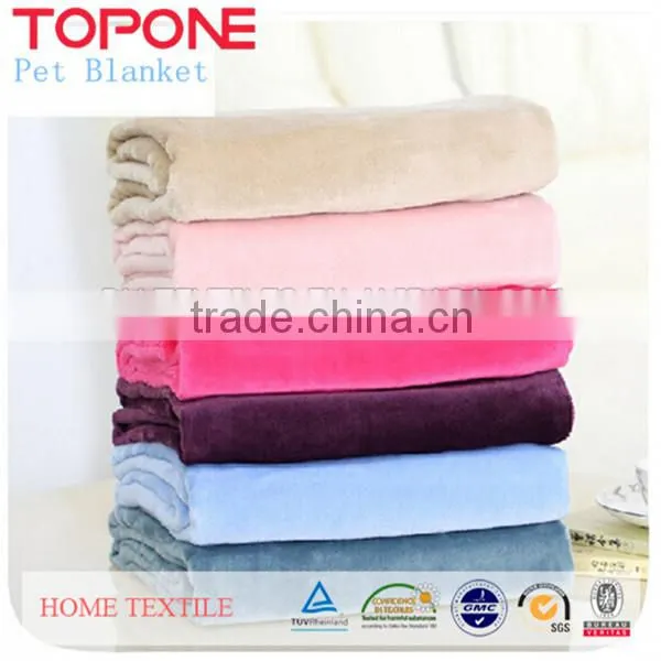 Colorful printed great sale popular practical coral fleece fabric blanket