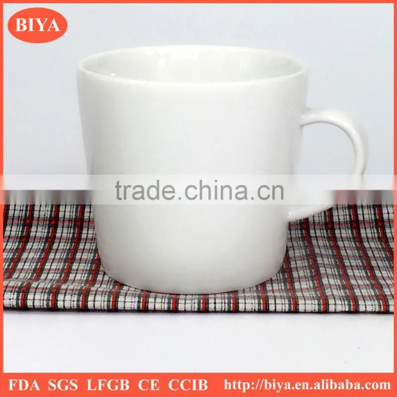 High-temperature white porcelain coffee cup tea mug and drink cup