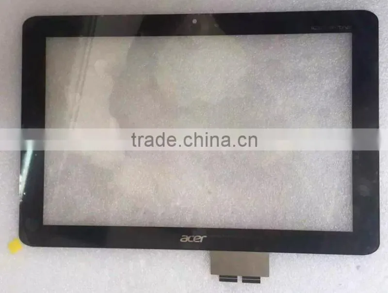 Original Brand New Touch Screen Glass Panel with Digitizer Bezel For Acer A210 (Factory Wholesale)