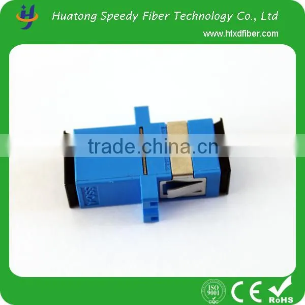 Good quality SC singlemode simplex fiber optic adapter