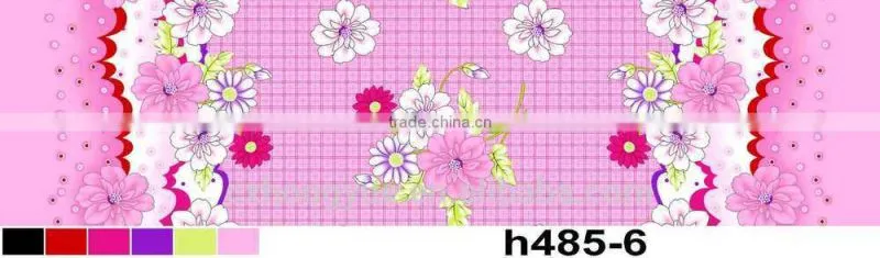 mircofiber polyester brused fabric pigment printed plain fabric for home textile,school bag,market