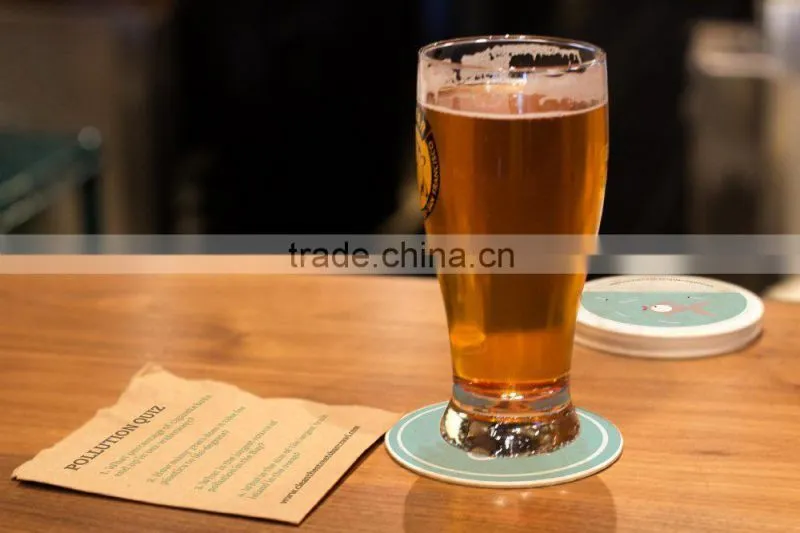 Factory direct sale custom printed wooden drink coasters