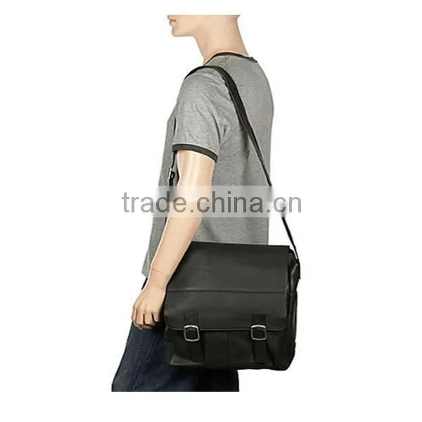 The most popular Wholesale new design mens messenger bag,leather messenger bag