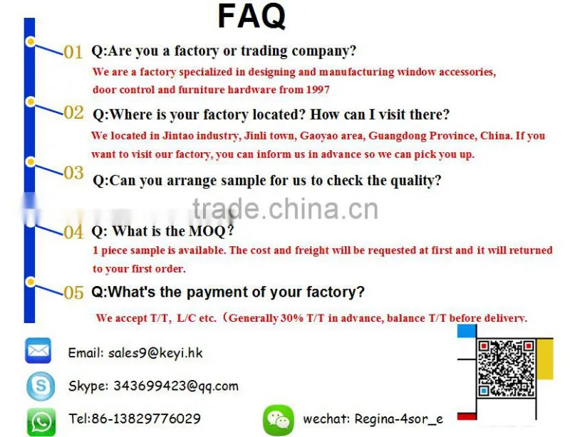4104 mortise door lock body/lock cylinder for aluminium door