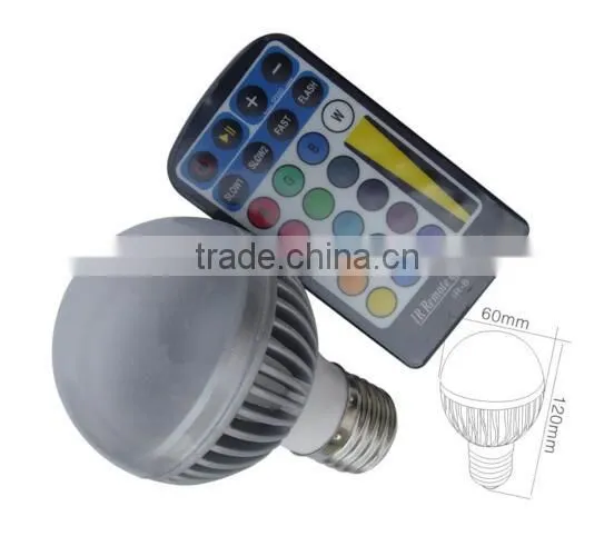 Aluminum custom made office lighting fixture rgb control 120 degree led bulb E26 E27 best price promotional led lights bulb lamp