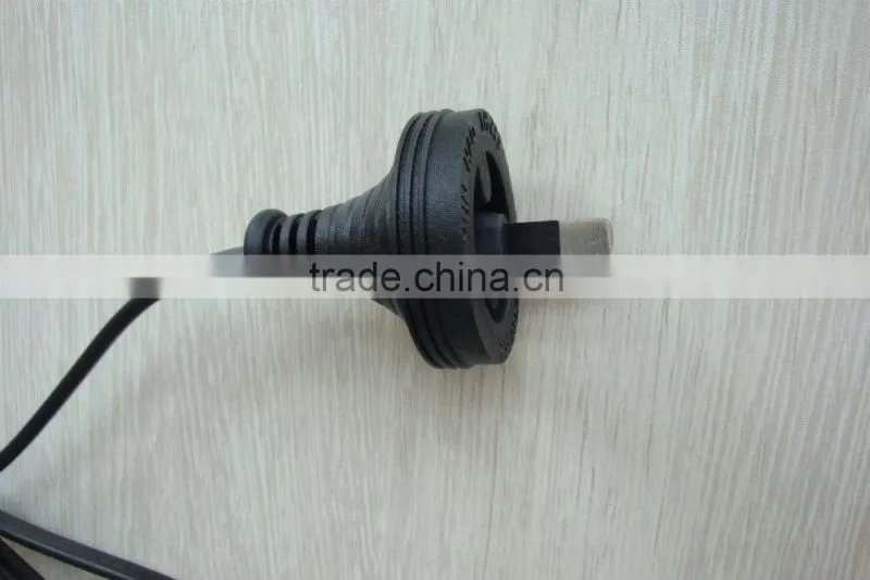 SAA standard power cord with inline switch for lamp of Australia/New Zealand