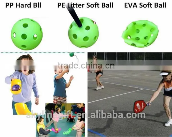 Colorful sports OEM wiffle ball, plastic wiffle ball for sale