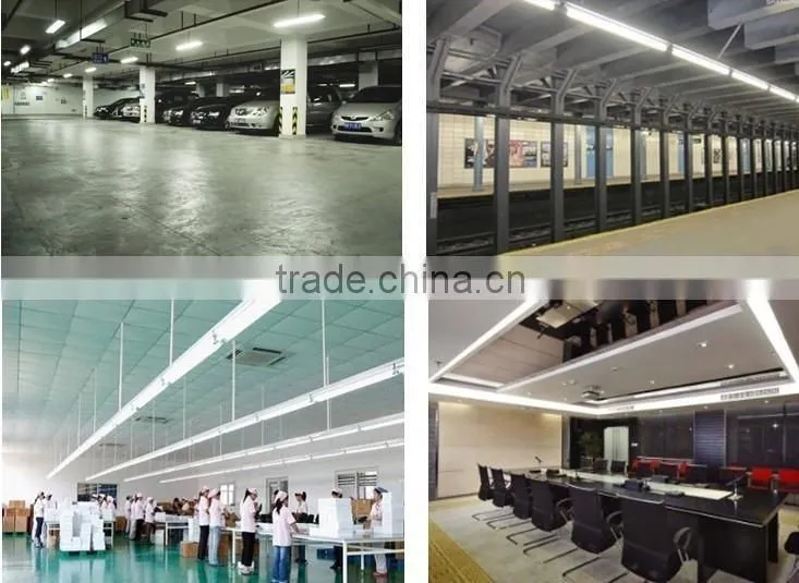 Famous 9w smd2835 60cm pure plastic led tube