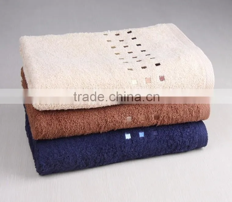 100% terry cotton bath towel and multi-color wholesale bath towel