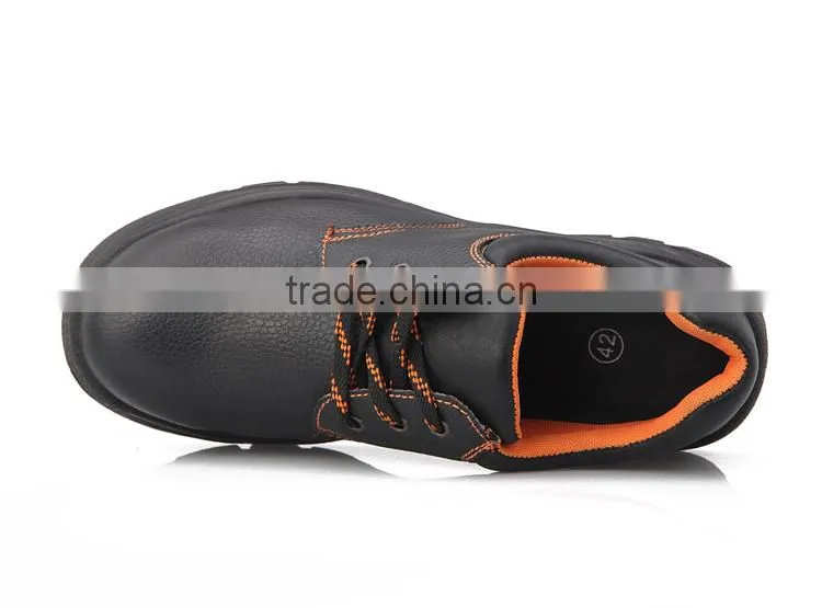 Low cut leather safety shoes/safety boot for men