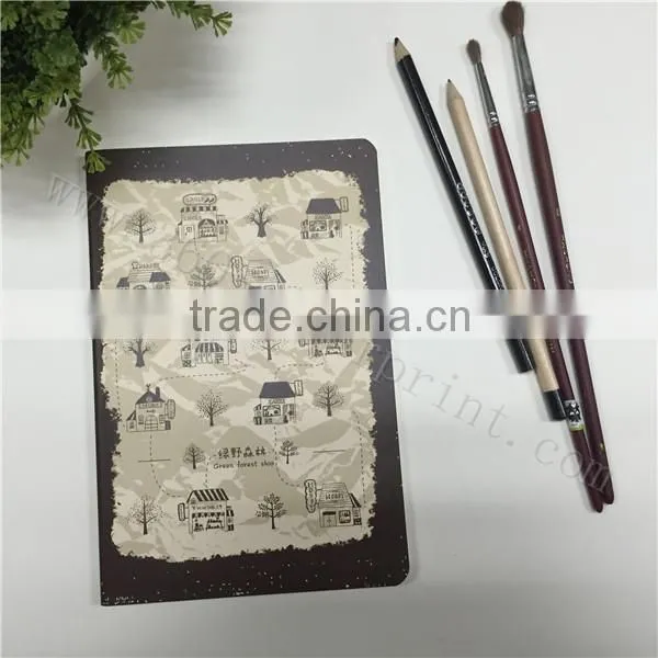 custom college travel notebook, planner journal notebook custom design