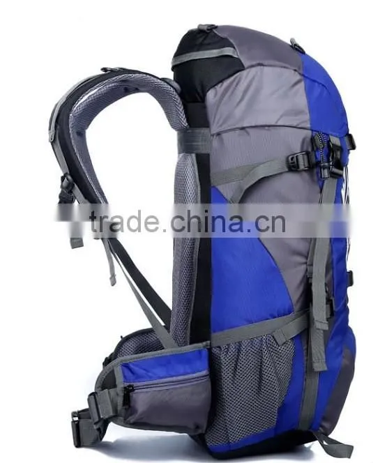 popular Outdoor Camping durable hiking drawstring backpack 65L