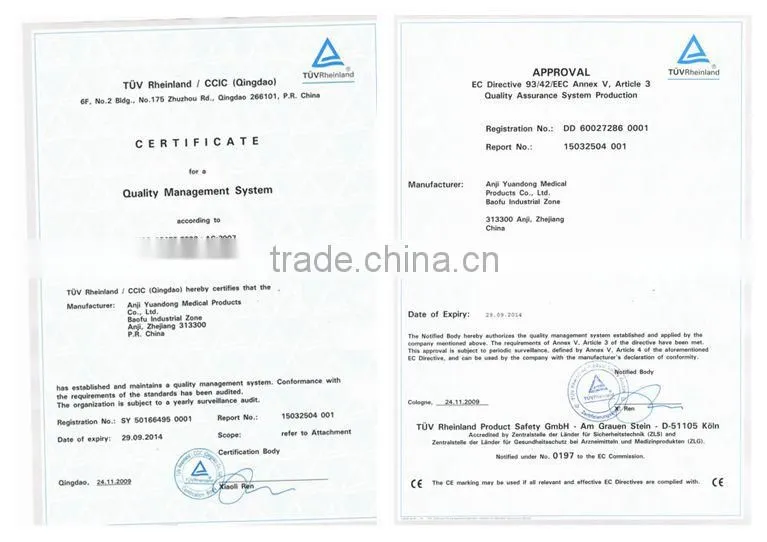 YD60473 Self-adhesive elastic bandage(cotton) FDA & CE & ISO