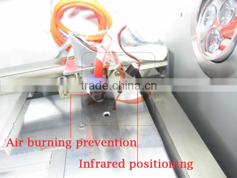 leather perforating machine LY 3020 CO2 laser cutting machine,with honeycomb laser engraving machine