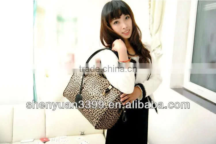 100% Real Leather Handbag, Korean Tote Bag, Hot Sale Leather Handbag
