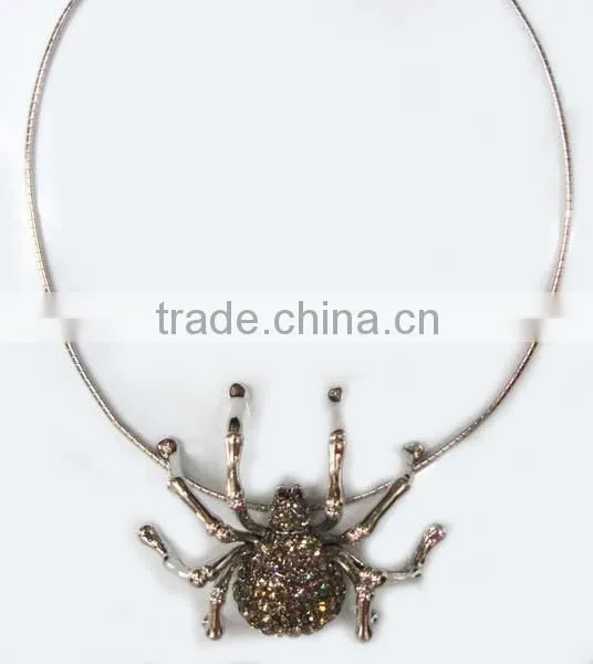 Leopard Head Casting And Box Chain Fashion Jewelry Necklace