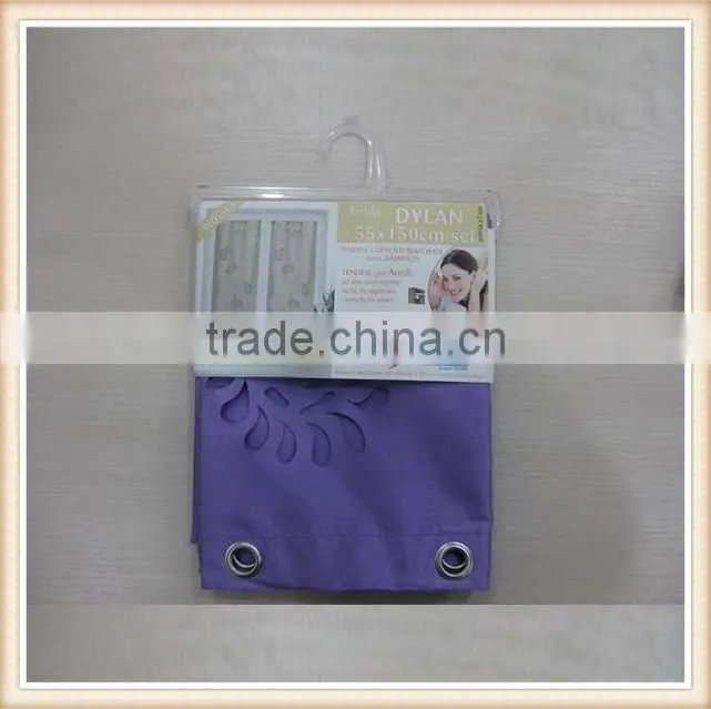 polyester printing window curtains for christmas