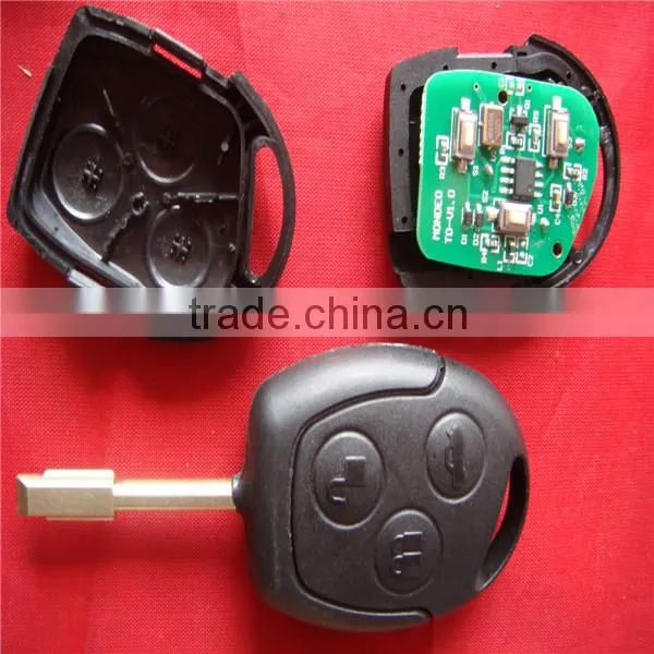 TD hot sell Chip key shell for F-ord M-ondeo