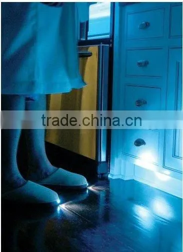 Velvet Memory Foam Men Slippers With Led Light