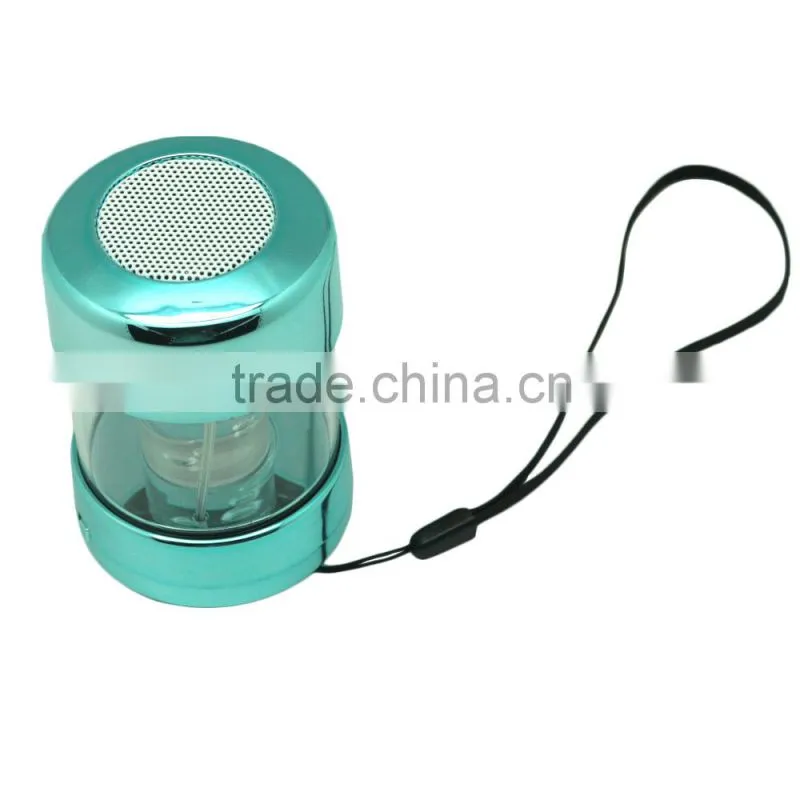 wireless rechargeable mini portable bluetooth speaker with LED light
