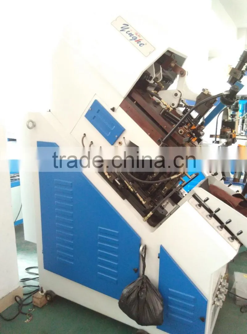 Full-automatic nine-claw oil press toe lasting mahcine with hot melt for high-heeled shoes,sneakers,plimsolls,canvas shoes,leath