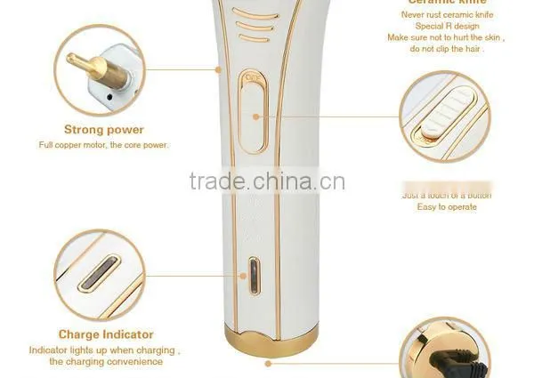 Cordless and powerful electric pet dog hair clipper