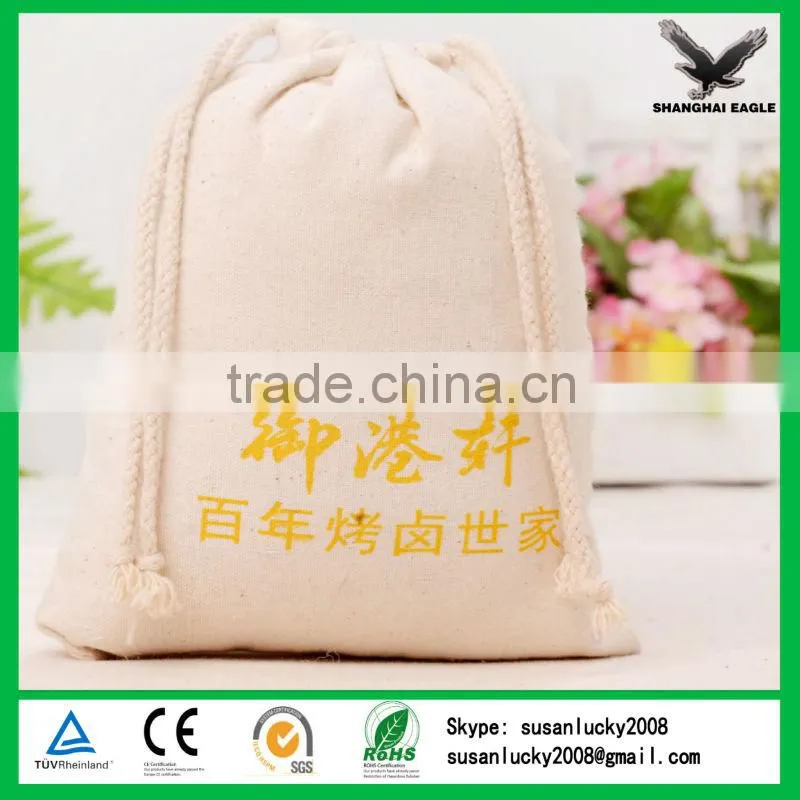 China Shanghai Custom Cotton Jewelry Packing Pouch
