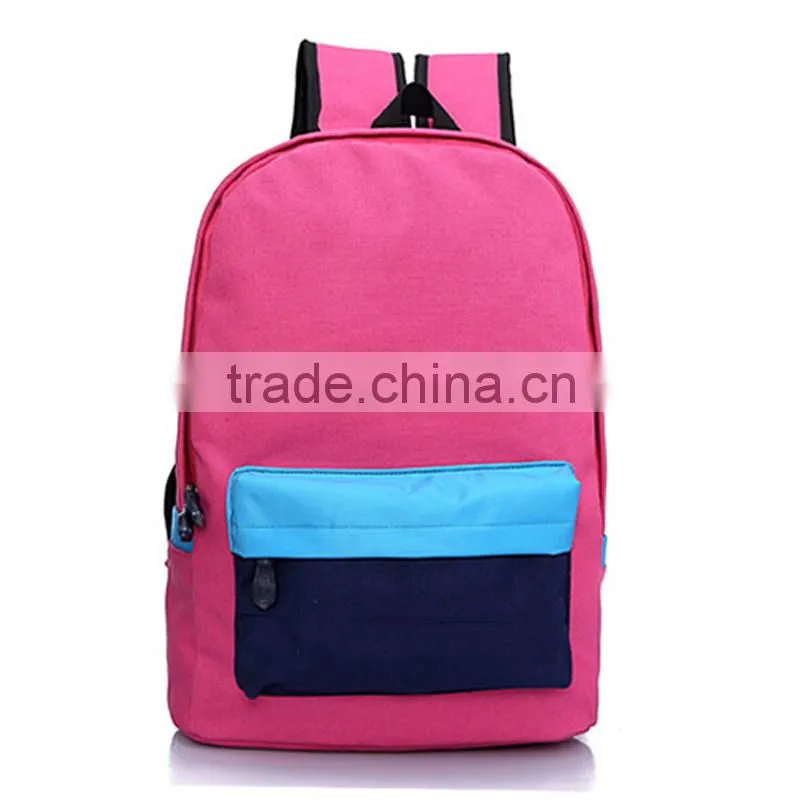 Colorful school bag cheap promotion light weight kids school bag