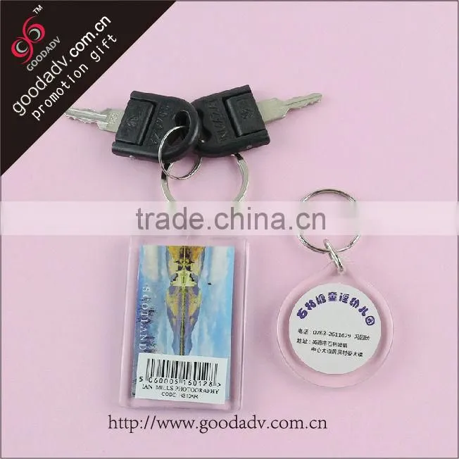 Goodadv decoration factory custom keychain acrylic