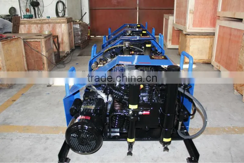 scuba diving breathing air compressor GSW200,300bar
