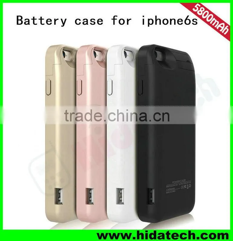 Portable Power Bank for iPhone 6s Backup Battery Case Power Bank for iPhone 6s