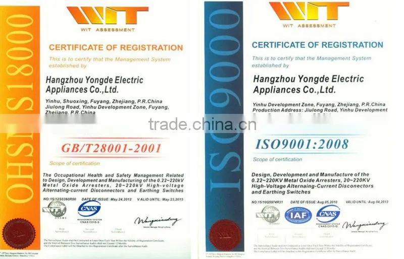 D28 high voltage ZOV zinc oxide varistor for surge arrester