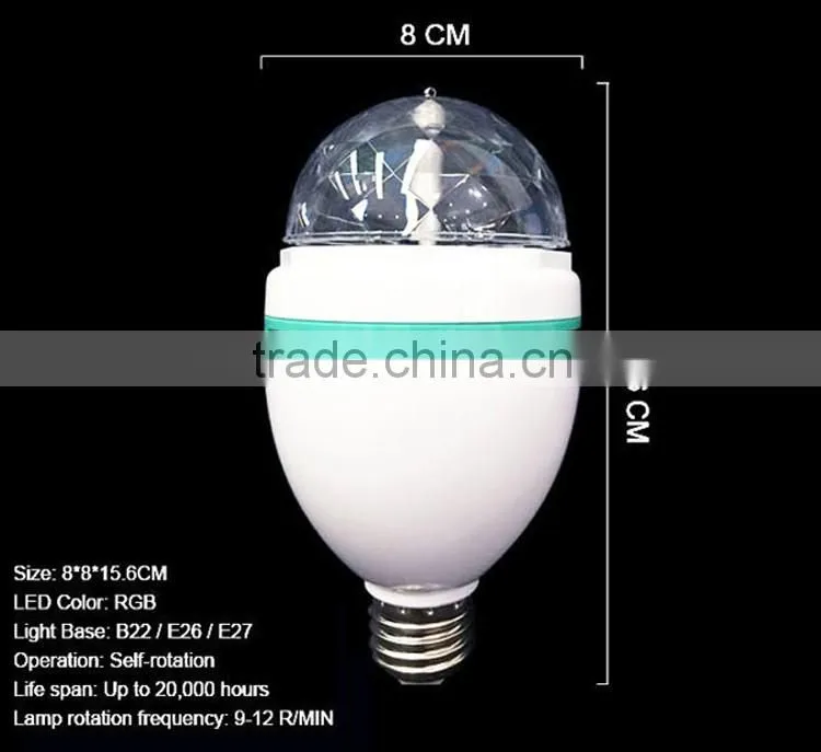 3W Cheap Mini Wholesale Led Rotating Laser Disco Ball For Party Decoration