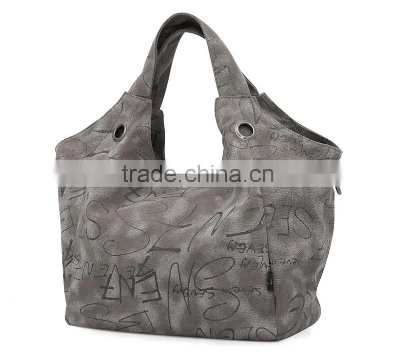 Promotional oem production canvas tote bag