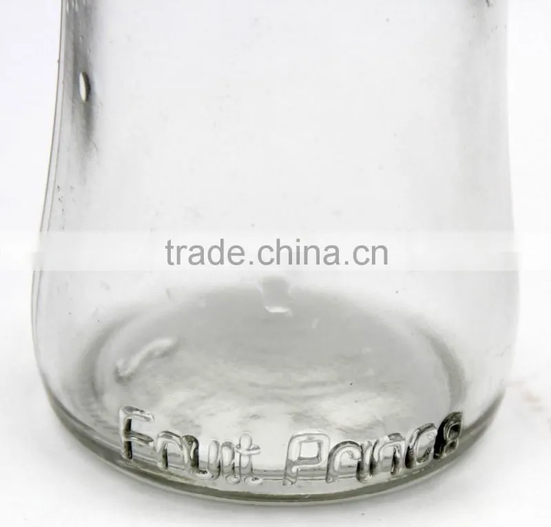 LBY empty milk and water glass bottle for home